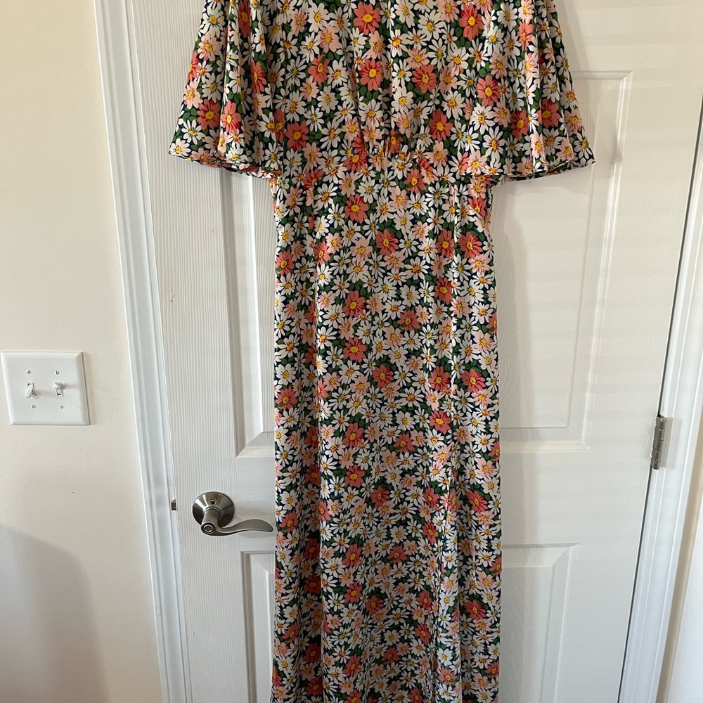 Floral Maxi Dress - Multicolor